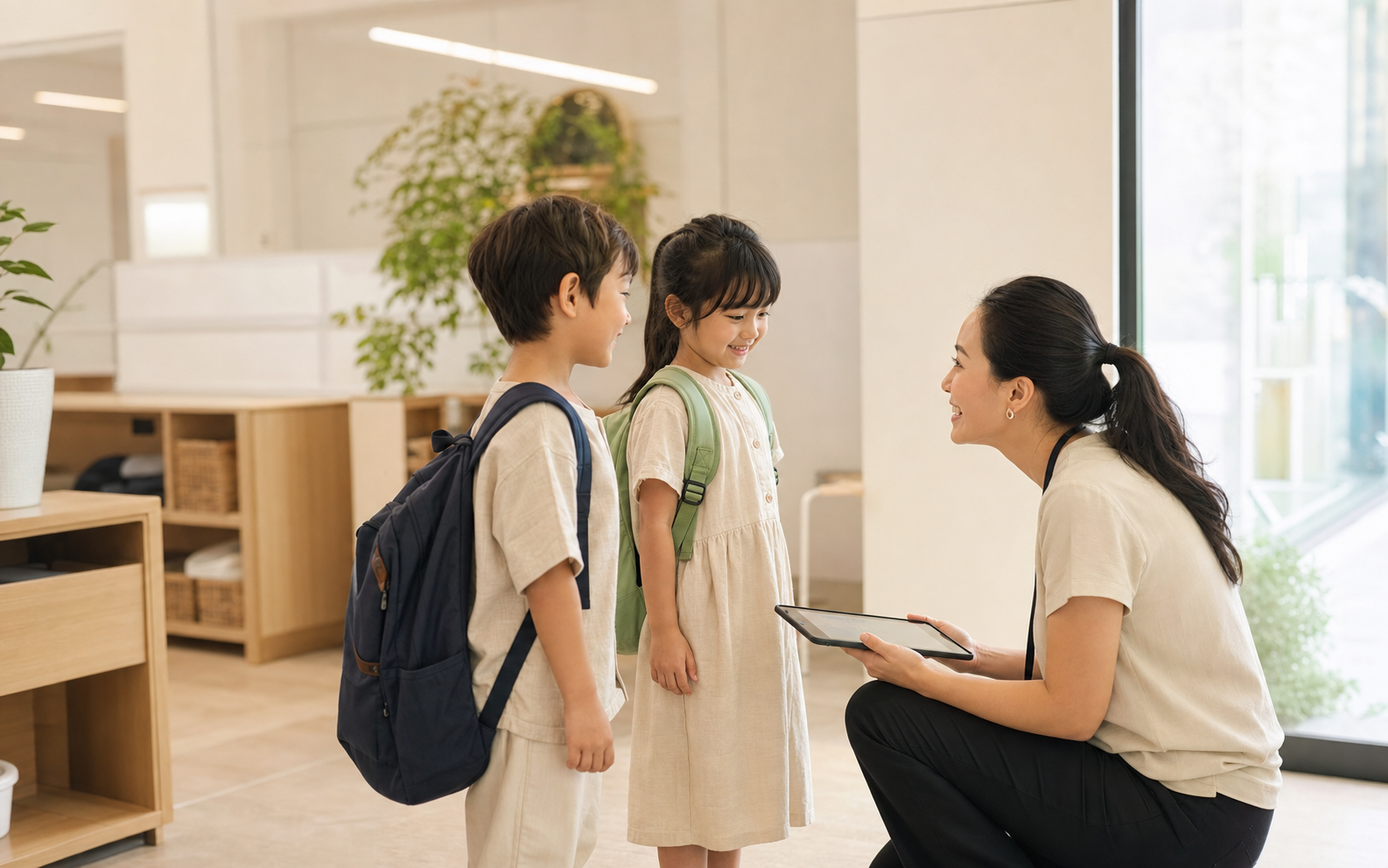 Preschool attendance and daily health records checklist in Malaysia